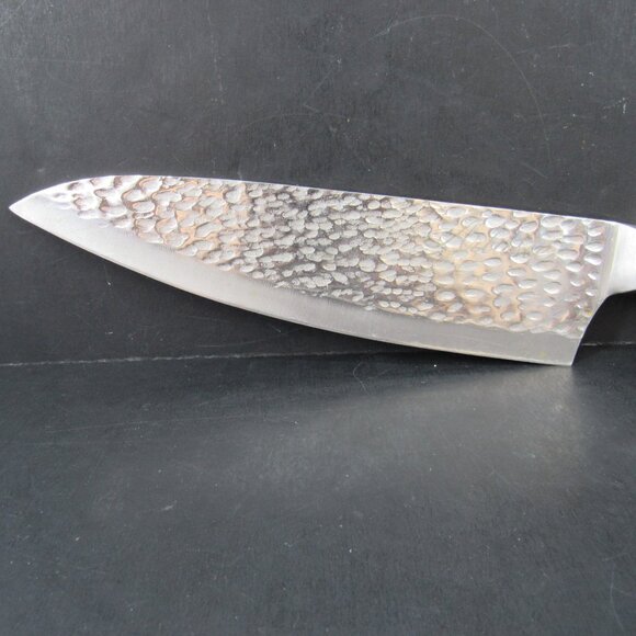 Artaste Hand Hammered Stainless Steel Chef's Knife Overall  Length 13 Inch - Picture 2 of 6